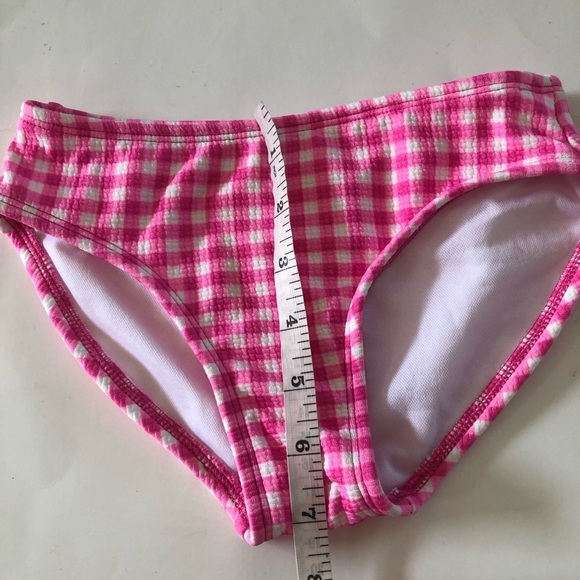 Bundle 3Pc Art Class Cat & Jack Cutout Bralette checker Tropical Bikini Bottoms - Picture 8 of 13